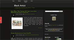 Desktop Screenshot of blackantzz.blogspot.com