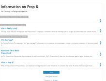 Tablet Screenshot of informationonprop8.blogspot.com