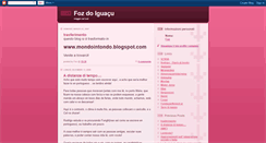 Desktop Screenshot of fozdoiguassu.blogspot.com