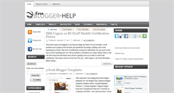 Desktop Screenshot of free-blogger-help.blogspot.com