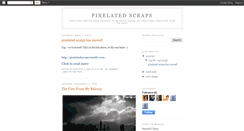Desktop Screenshot of pixelatedscraps.blogspot.com