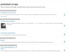 Tablet Screenshot of pixelatedscraps.blogspot.com