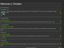 Tablet Screenshot of mamoneoytomateo.blogspot.com