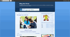 Desktop Screenshot of blogdoslivros2008.blogspot.com