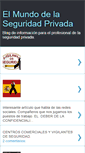 Mobile Screenshot of elmundodelaseguridadprivada.blogspot.com