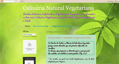 Desktop Screenshot of culinariavegetariana.blogspot.com