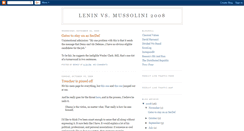 Desktop Screenshot of leninvsmussolini.blogspot.com