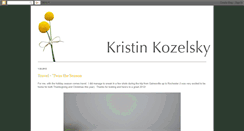 Desktop Screenshot of kozelsky.blogspot.com