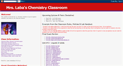 Desktop Screenshot of mrslabaschemistryclass.blogspot.com