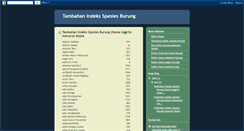 Desktop Screenshot of daftarburung6.blogspot.com