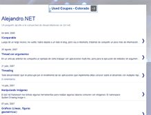 Tablet Screenshot of alejandrocr.blogspot.com