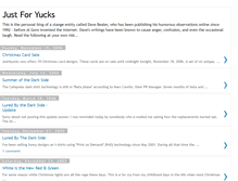 Tablet Screenshot of just4yucks.blogspot.com