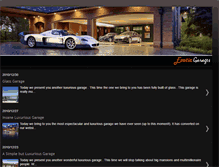 Tablet Screenshot of exoticgarages.blogspot.com