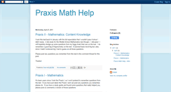 Desktop Screenshot of praxismathhelp.blogspot.com