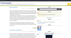 Desktop Screenshot of businessgates.blogspot.com