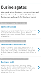 Mobile Screenshot of businessgates.blogspot.com