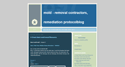 Desktop Screenshot of moldauthority-blog32807075.blogspot.com