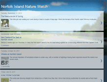 Tablet Screenshot of norfolkislandwildthings.blogspot.com