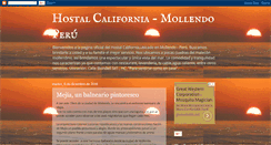 Desktop Screenshot of hostalcaliforniaperu.blogspot.com