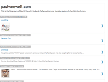 Tablet Screenshot of paulwnewell.blogspot.com