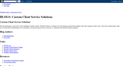 Desktop Screenshot of clientservicesolutions.blogspot.com