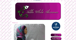 Desktop Screenshot of littlewhiteblossom.blogspot.com