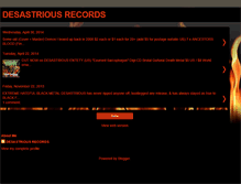 Tablet Screenshot of desastrious.blogspot.com