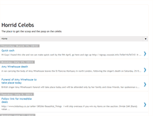 Tablet Screenshot of horridcelebs.blogspot.com