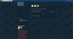 Desktop Screenshot of kkeithsworld.blogspot.com