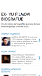 Mobile Screenshot of exyufilmovibiografije.blogspot.com