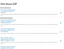 Tablet Screenshot of ohiohousegop.blogspot.com