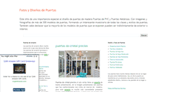 Desktop Screenshot of fotosdepuertas.blogspot.com