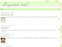 Tablet Screenshot of inquietudetotal.blogspot.com