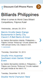 Mobile Screenshot of billiardsphilippines.blogspot.com