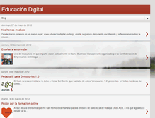 Tablet Screenshot of digital-educacion.blogspot.com