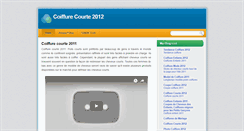 Desktop Screenshot of coiffurecourte.blogspot.com