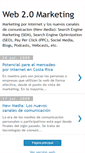 Mobile Screenshot of mercadeoweb20.blogspot.com