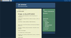 Desktop Screenshot of jak-zdradzac.blogspot.com