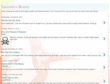 Tablet Screenshot of interactivebeauty.blogspot.com