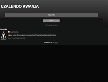 Tablet Screenshot of bongokwanza.blogspot.com