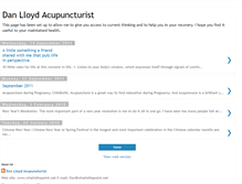 Tablet Screenshot of danlloydacupuncturist.blogspot.com