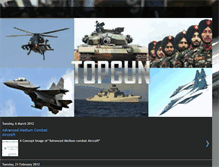 Tablet Screenshot of indiantopgun.blogspot.com