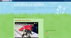 Desktop Screenshot of louisville-rose-society.blogspot.com