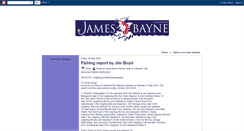 Desktop Screenshot of jamesbayne.blogspot.com