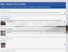 Tablet Screenshot of mrsdudo.blogspot.com