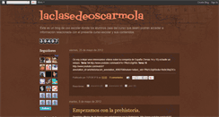 Desktop Screenshot of laclasedeoscarmola.blogspot.com