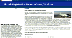 Desktop Screenshot of aircraft-registration-country-codes.blogspot.com