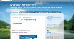 Desktop Screenshot of negociosinteligentes1966.blogspot.com