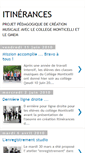Mobile Screenshot of itinerances13.blogspot.com
