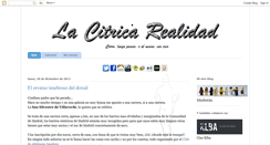Desktop Screenshot of lacitricarealidad.blogspot.com
